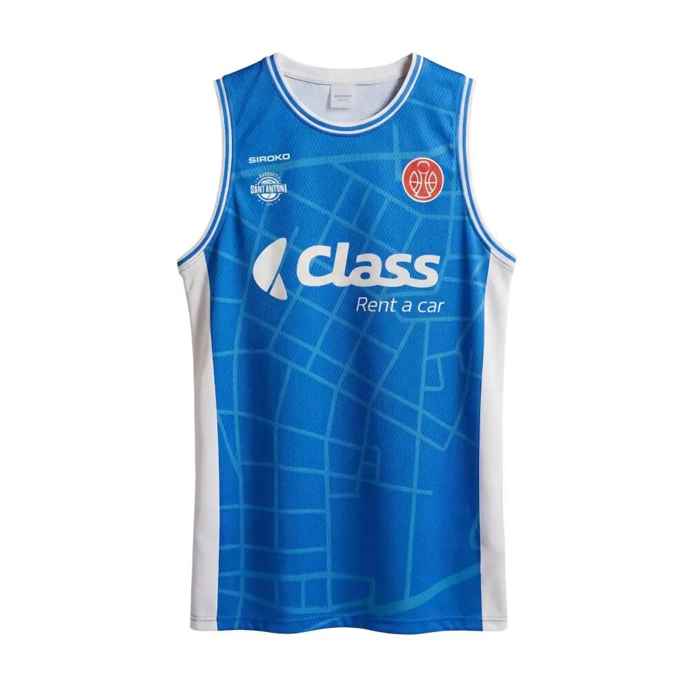 Oficjalna koszulka Club Bàsquet Sant Antoni dla dorosłych Siroko Domowa koszul 6/8