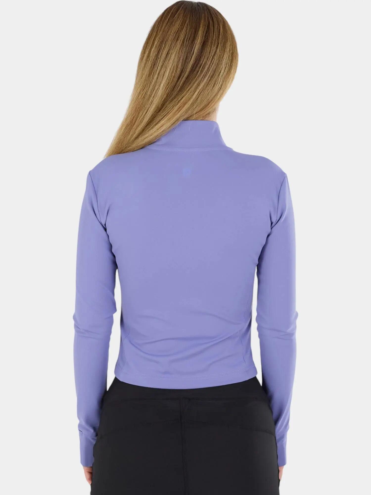 Sport T-Shirt Dames Flow Thermo Zip Up 2/7