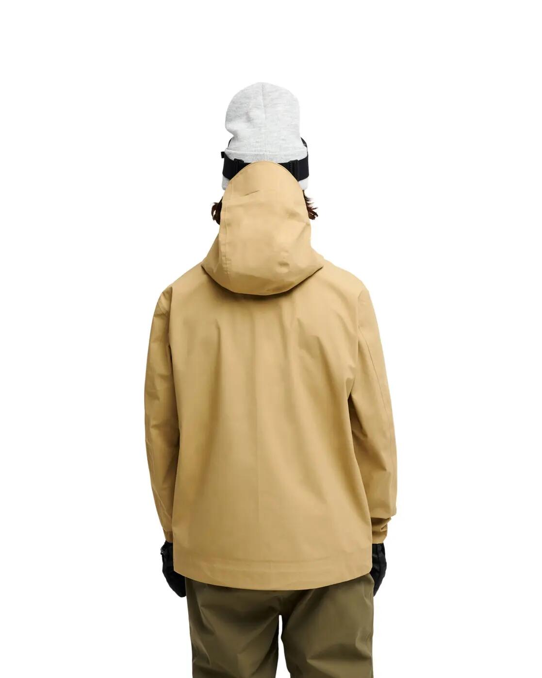 Technisch Snowjack OVERCAST 3L 20K Beige Heren 2/4