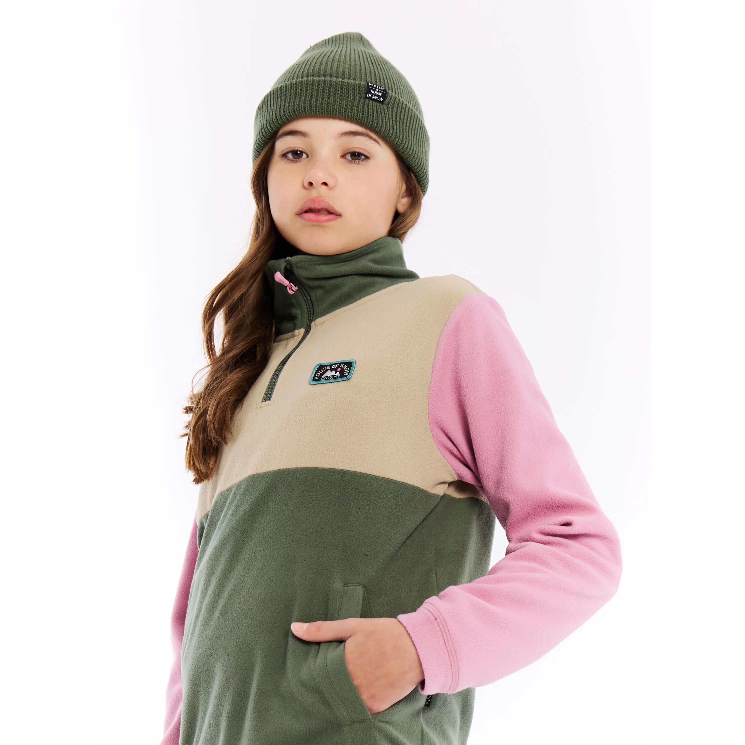 Polaire 1/4 zip fille Protest Inke 7/7