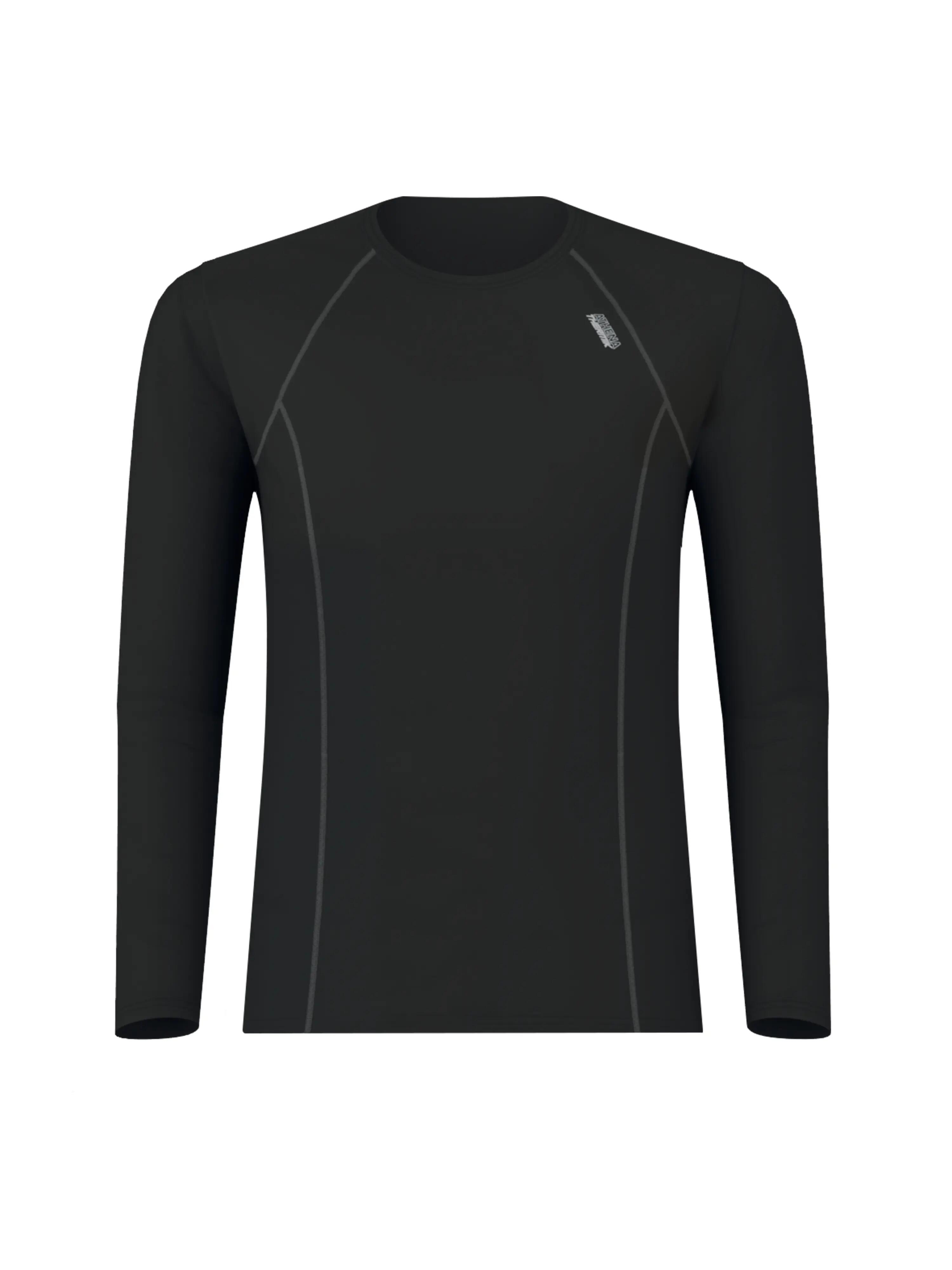 Tee-shirt manches longues col rond homme Thermik 3/4