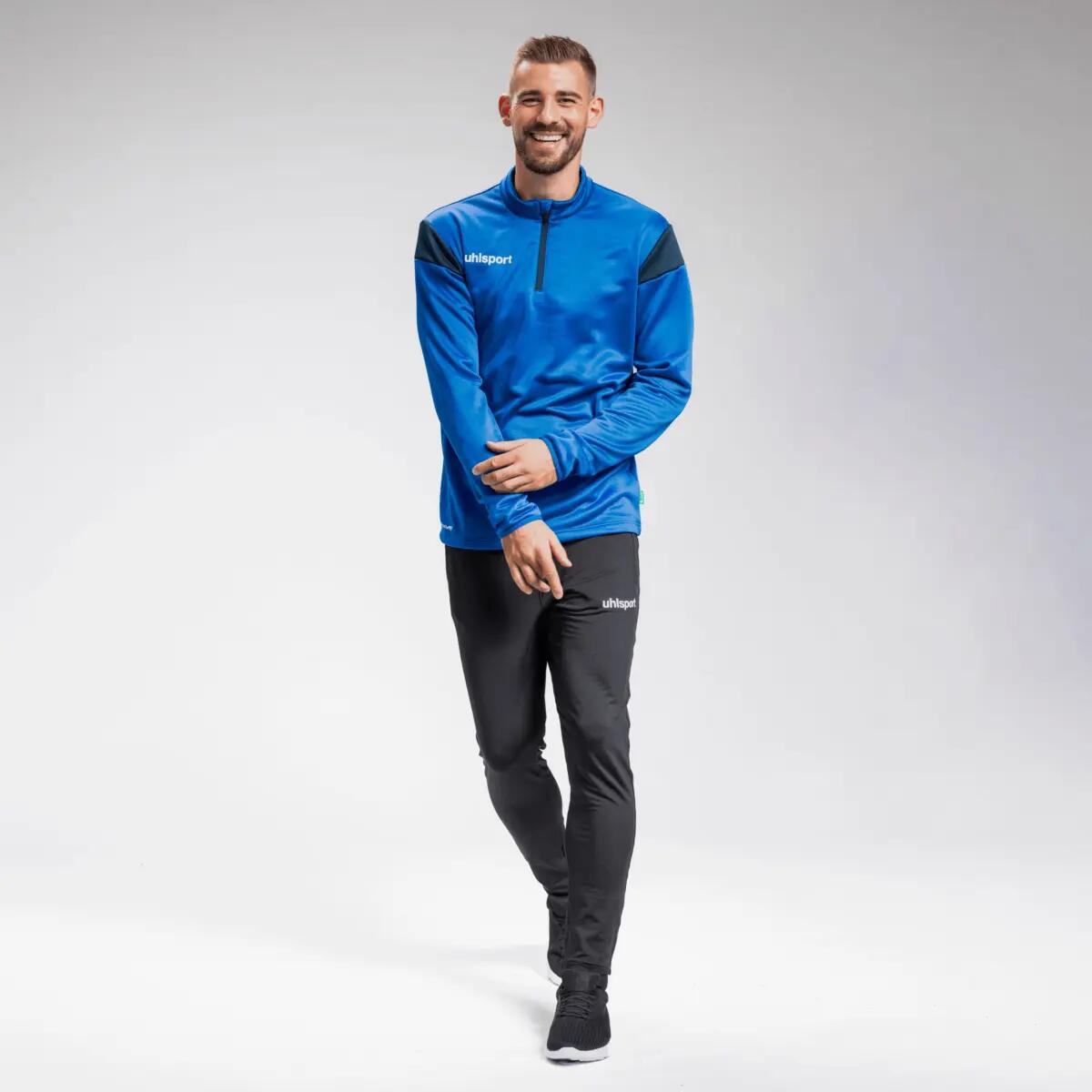 1/4-Zip-Trainingsoberteil Kind Uhlsport Squad 27 4/7