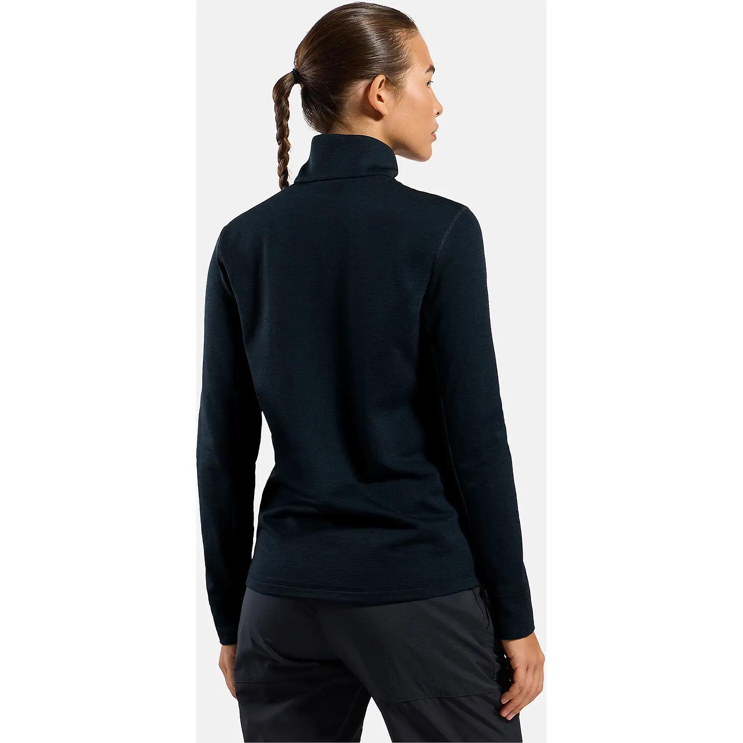 Damen Longsleeve GRID FLEECE 4/5