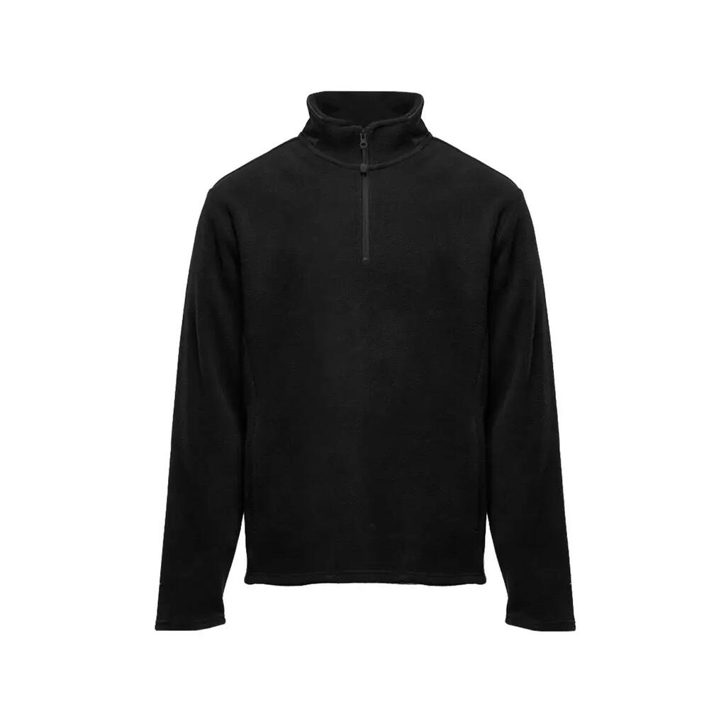 Fleece with contrasting zip neck Result