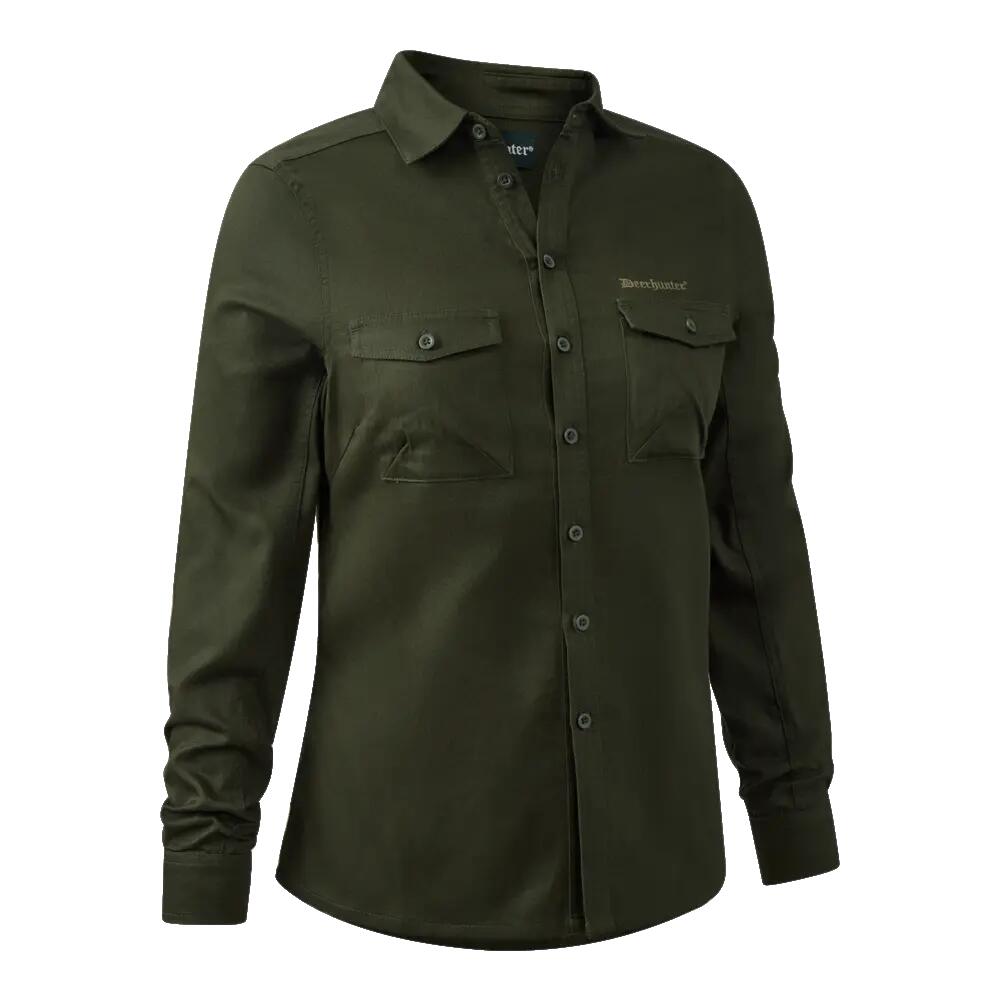 Lady Atlas Bluse - Timber aus 100 % Baumwolle 1/6