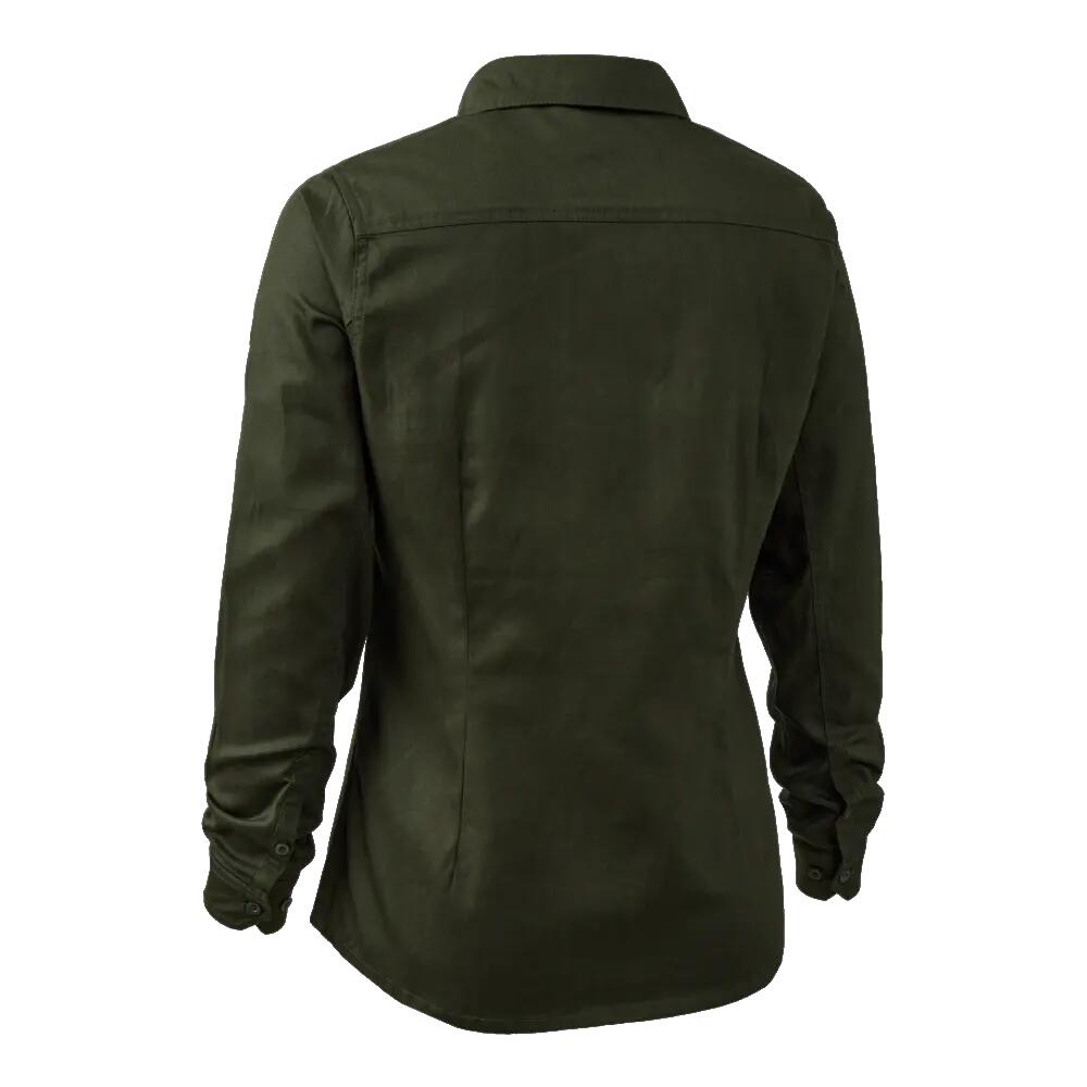 Lady Atlas Bluse - Timber aus 100 % Baumwolle 2/6