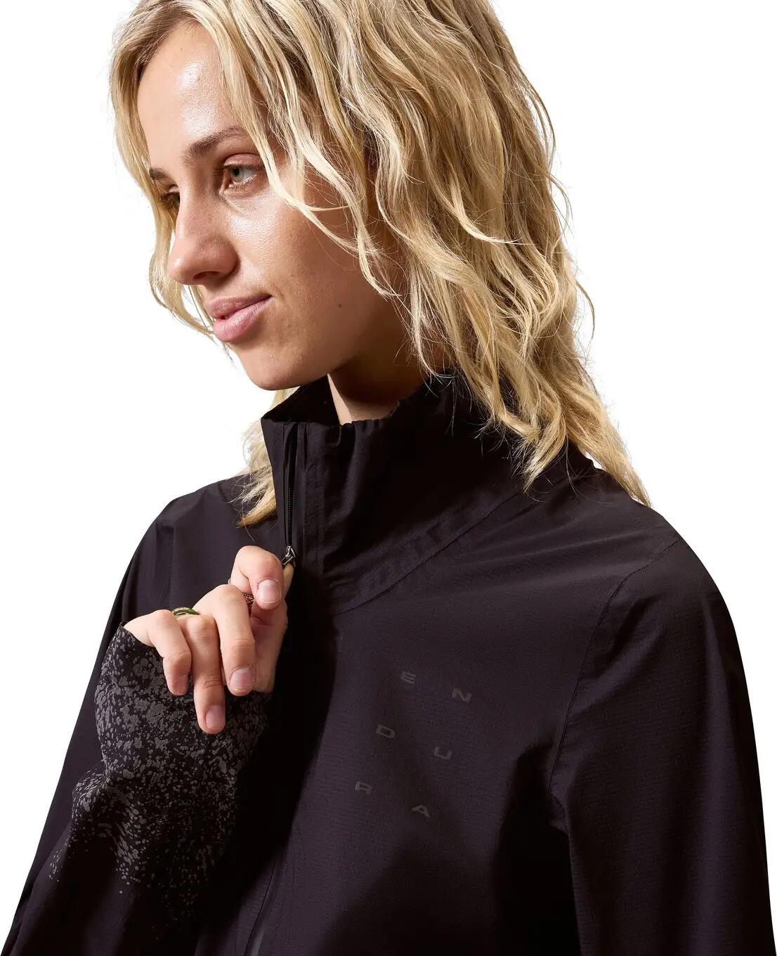 Veste Imperméable Endura AllTrack Race Cape  Noir Femme 6/7