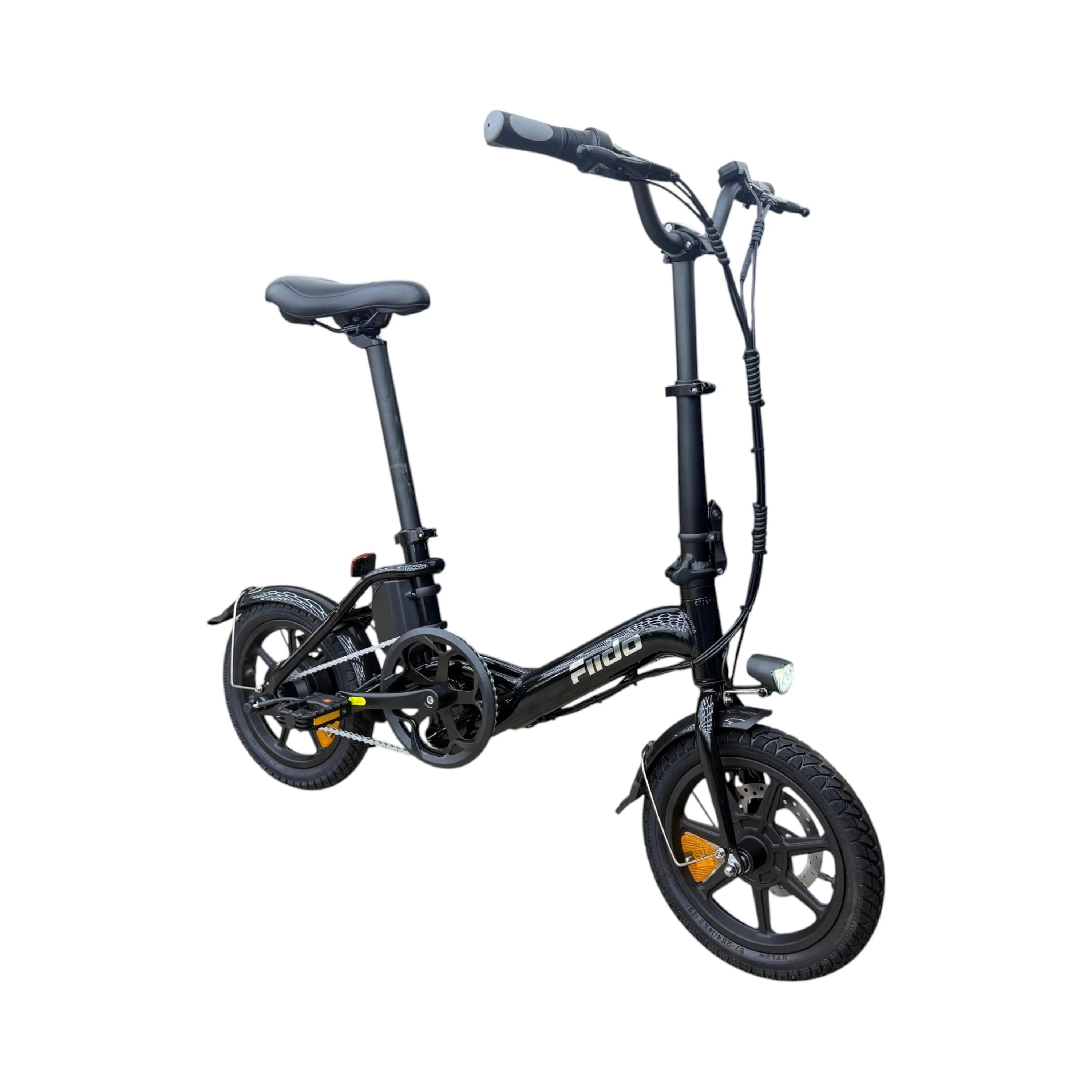 Fiido D3 Pro - Elektrische Vouwfiets - Zwart - 14 inch 4/5