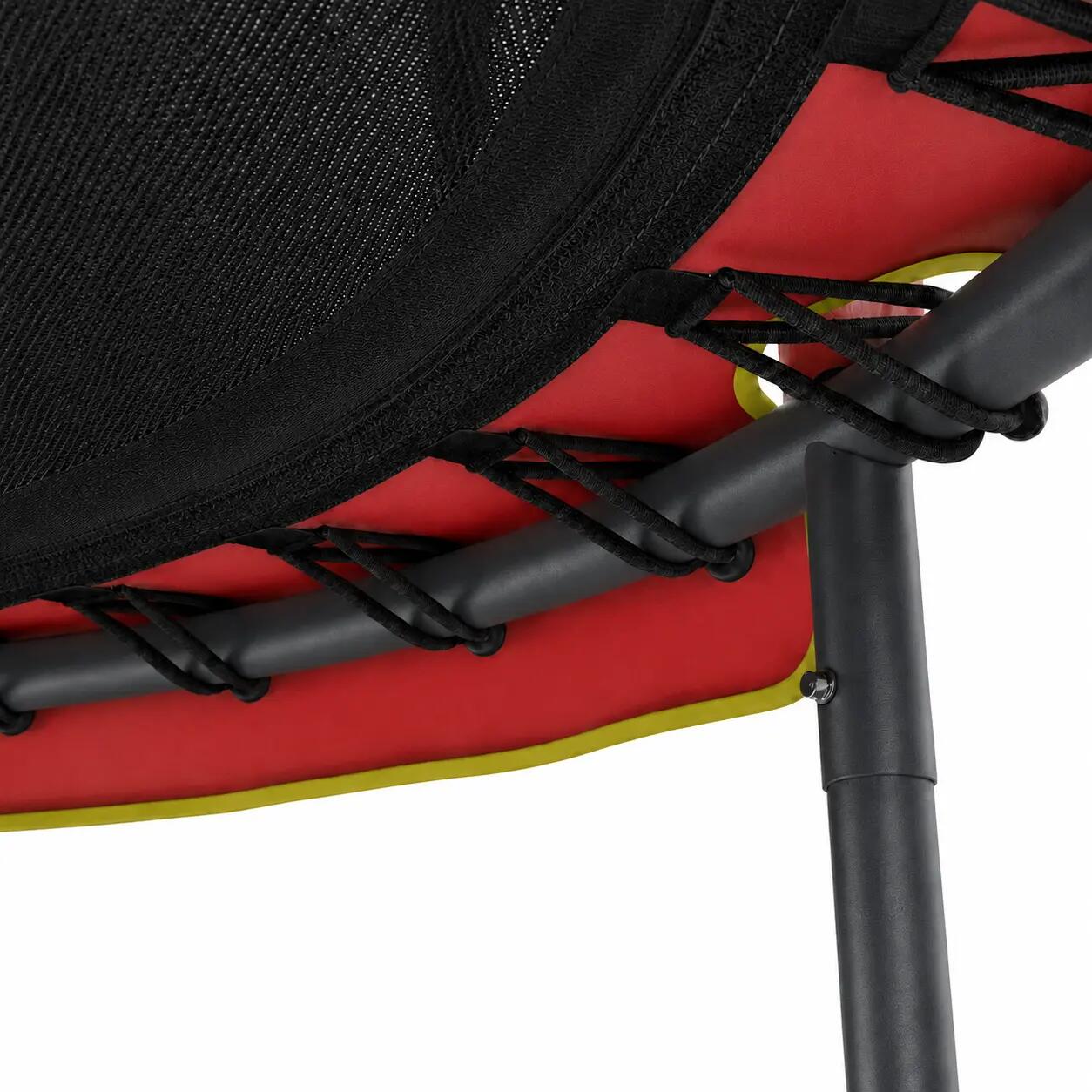 Trampolim Infantil Interior 140 cm - Com Rede de Segurança - Vermelho 2/9