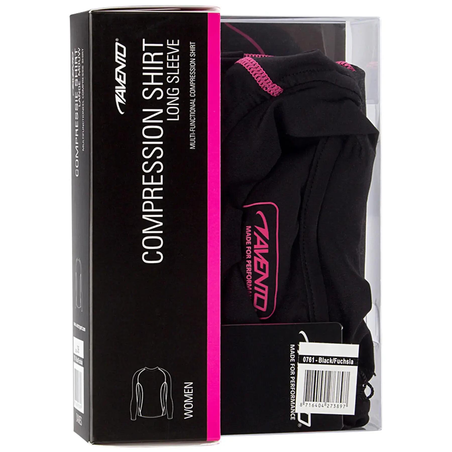 Langarm Compression Shirt Damen Avento 4/4