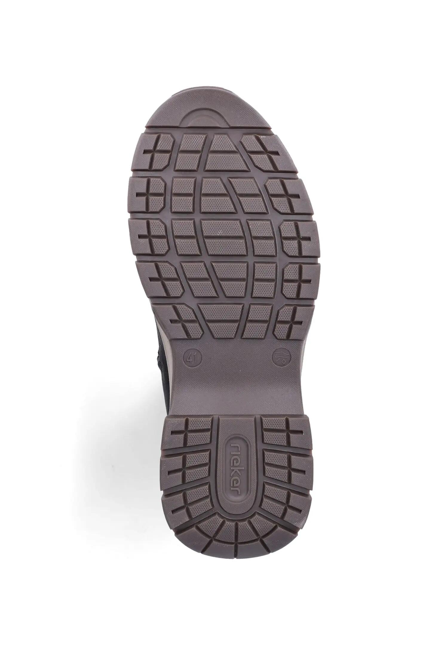 Rieker Herren Schnürstiefel RiekerTEX Extraweite 30212 Schwarz 4/5