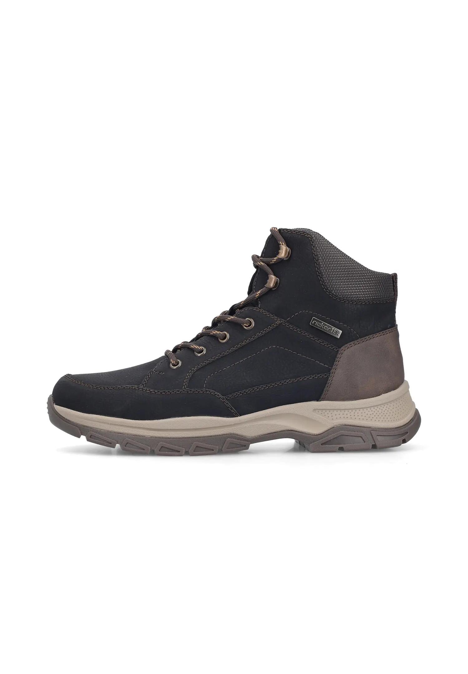 Rieker Herren Schnürstiefel RiekerTEX Extraweite 30212 Schwarz 3/5