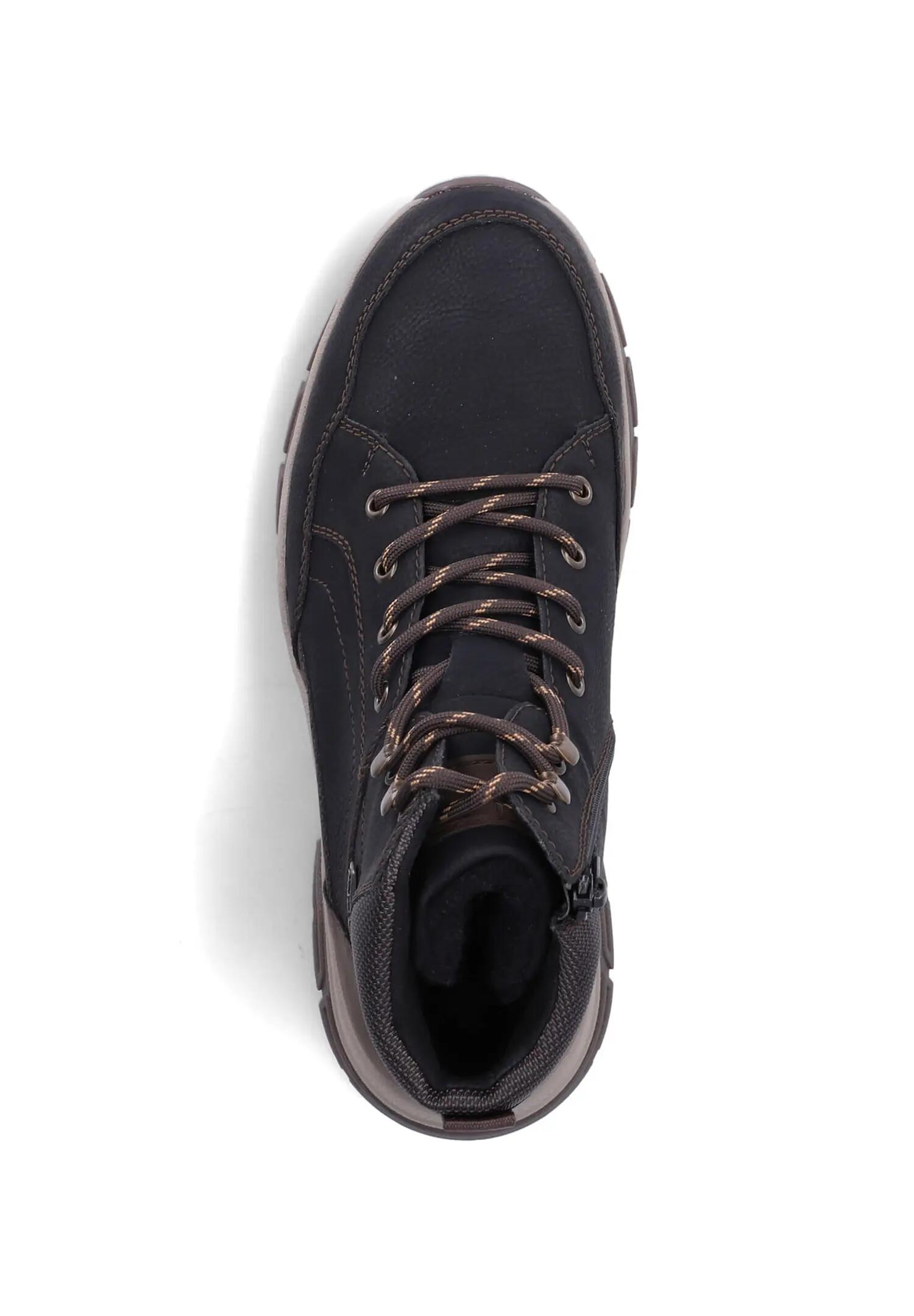 Rieker Herren Schnürstiefel RiekerTEX Extraweite 30212 Schwarz 2/5