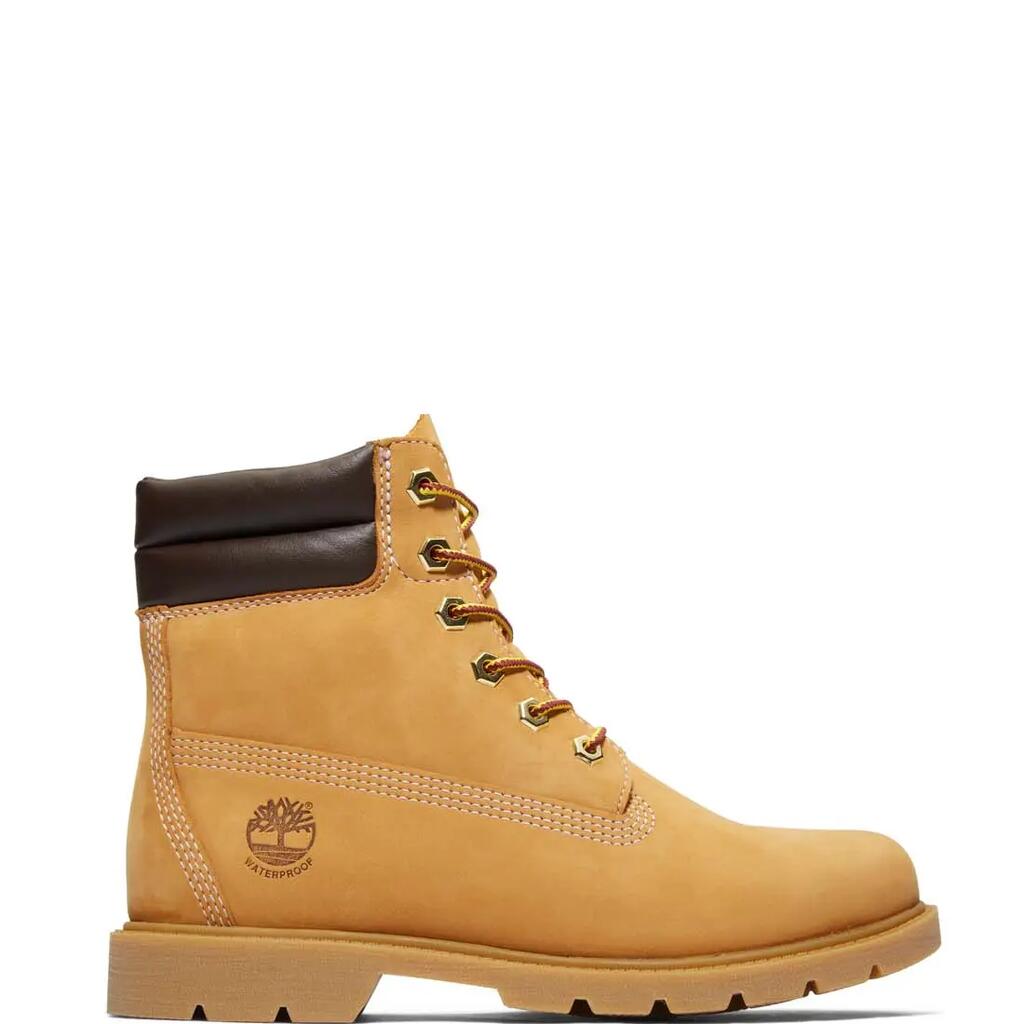 Women's waterproof Timberland 6-Inch Linden Woods boots - camel brown