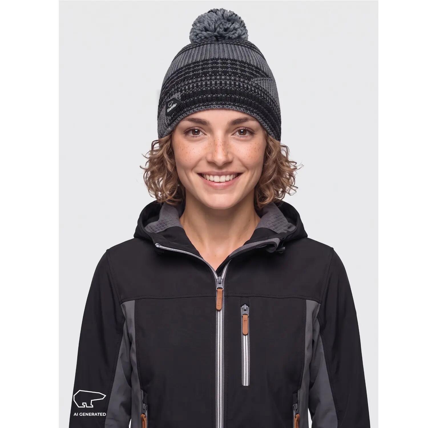 Eisbär Nona Oversize Pompon Mütze 5/8