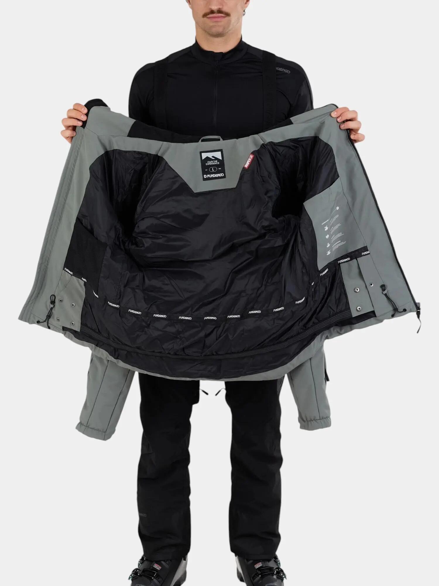 Pánská Prošívaná Lyžařská Bunda Portage 4/8