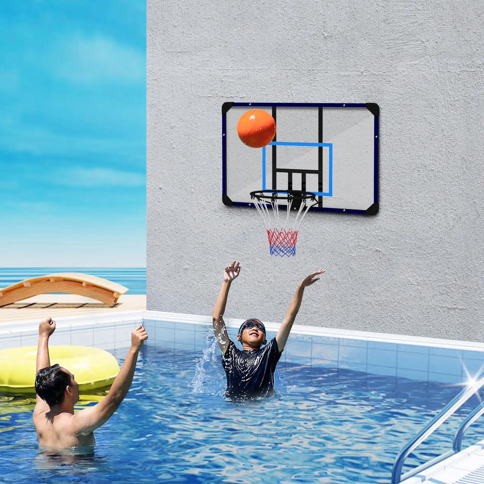 Panier de basket-ball mural universel, filet indéchirable, cadre en acier 8/9