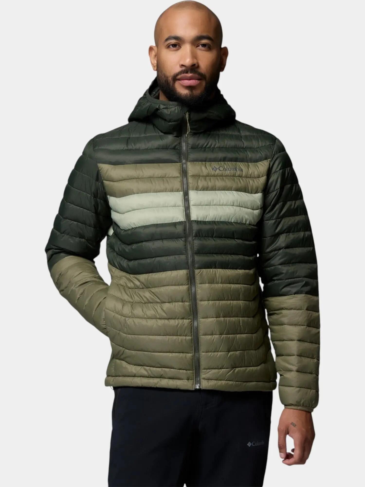 Geaca matlasata de tranzitie Powder Pass Hooded Jacket barbati
