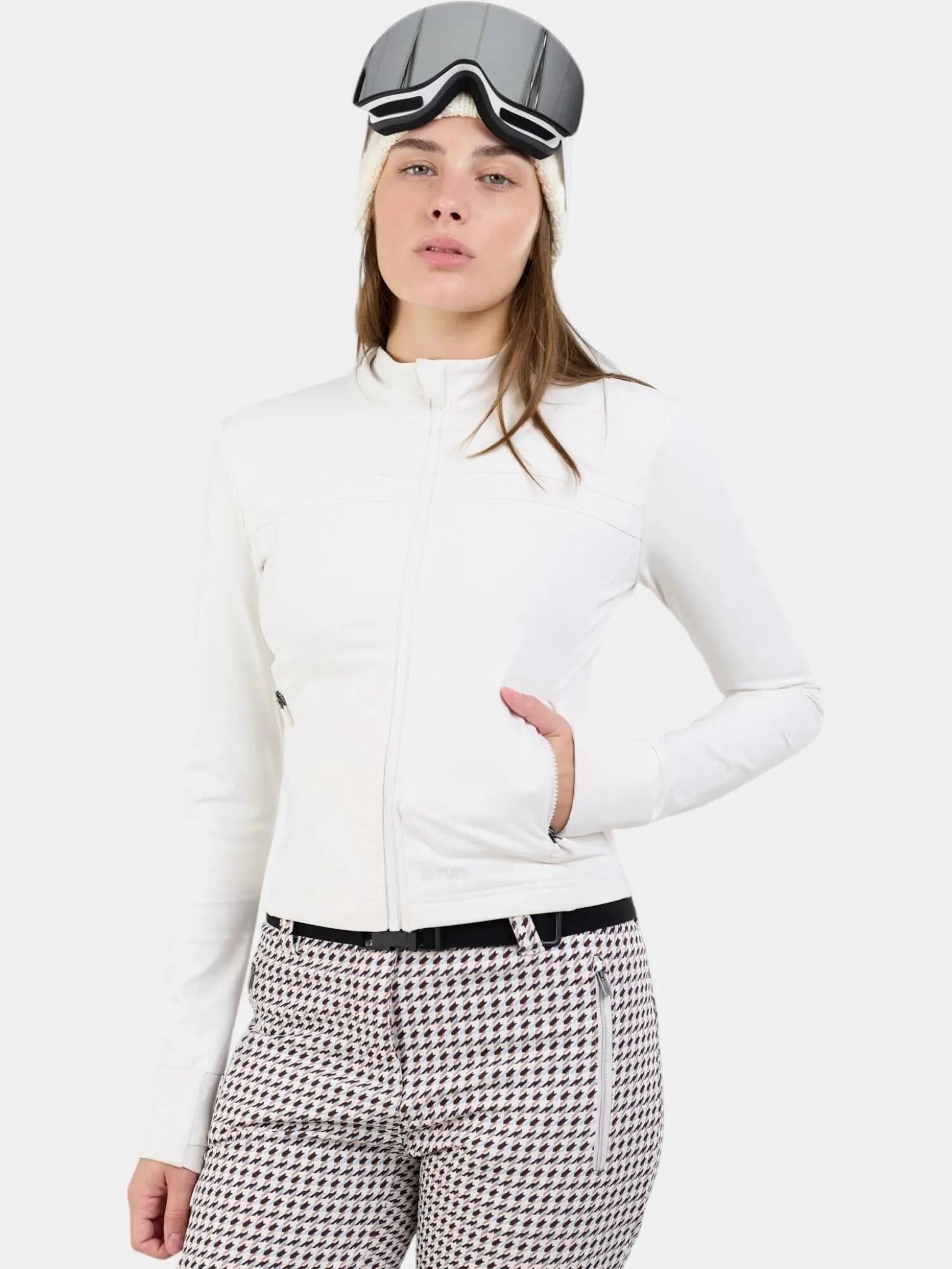 Dámské Sportovní Tričko Flow Thermo Zip Up 3/7