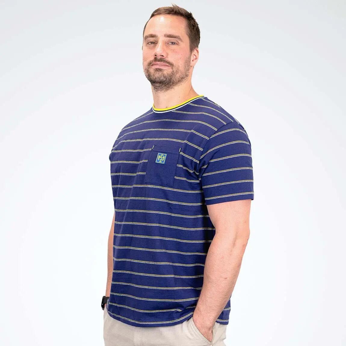 Asm Clermont-auvergne Ennezat T-shirt Voor Heren – Marineblauw 2/4