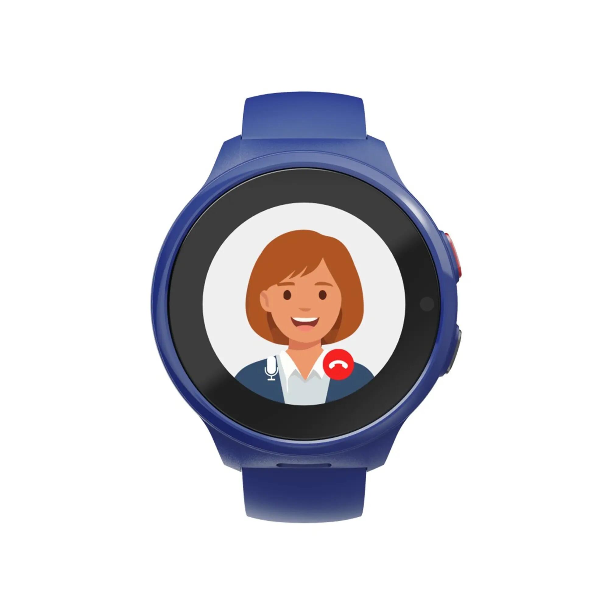 HAMA Smartwatch Kids m. GPS, SOS-Taste, Telefon, Blue 3/4