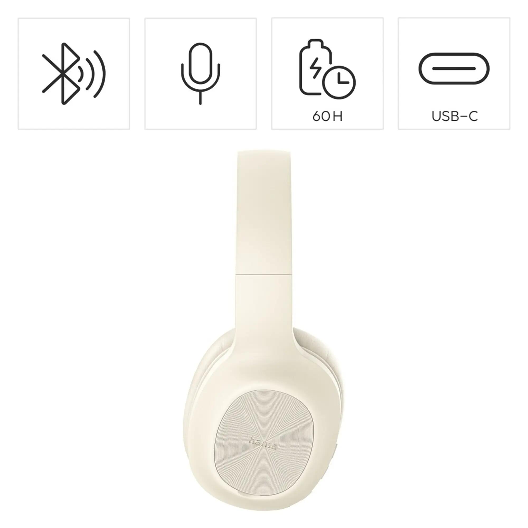 HAMA Bluetooth-Kopfhörer Spirit Calypso X, Over-Ear, Beige 2/7