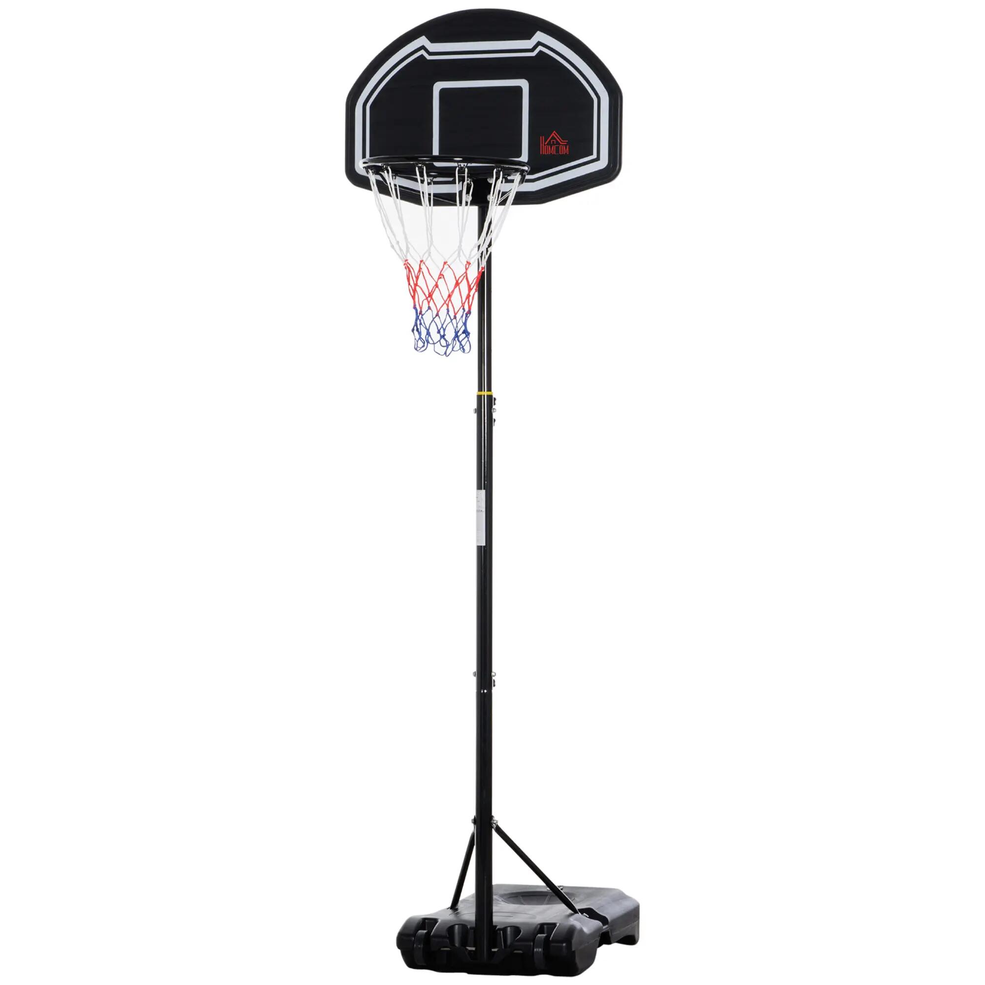 Panier de basket d'extérieur pour adolescents, support réglable en hauteur de 2/9