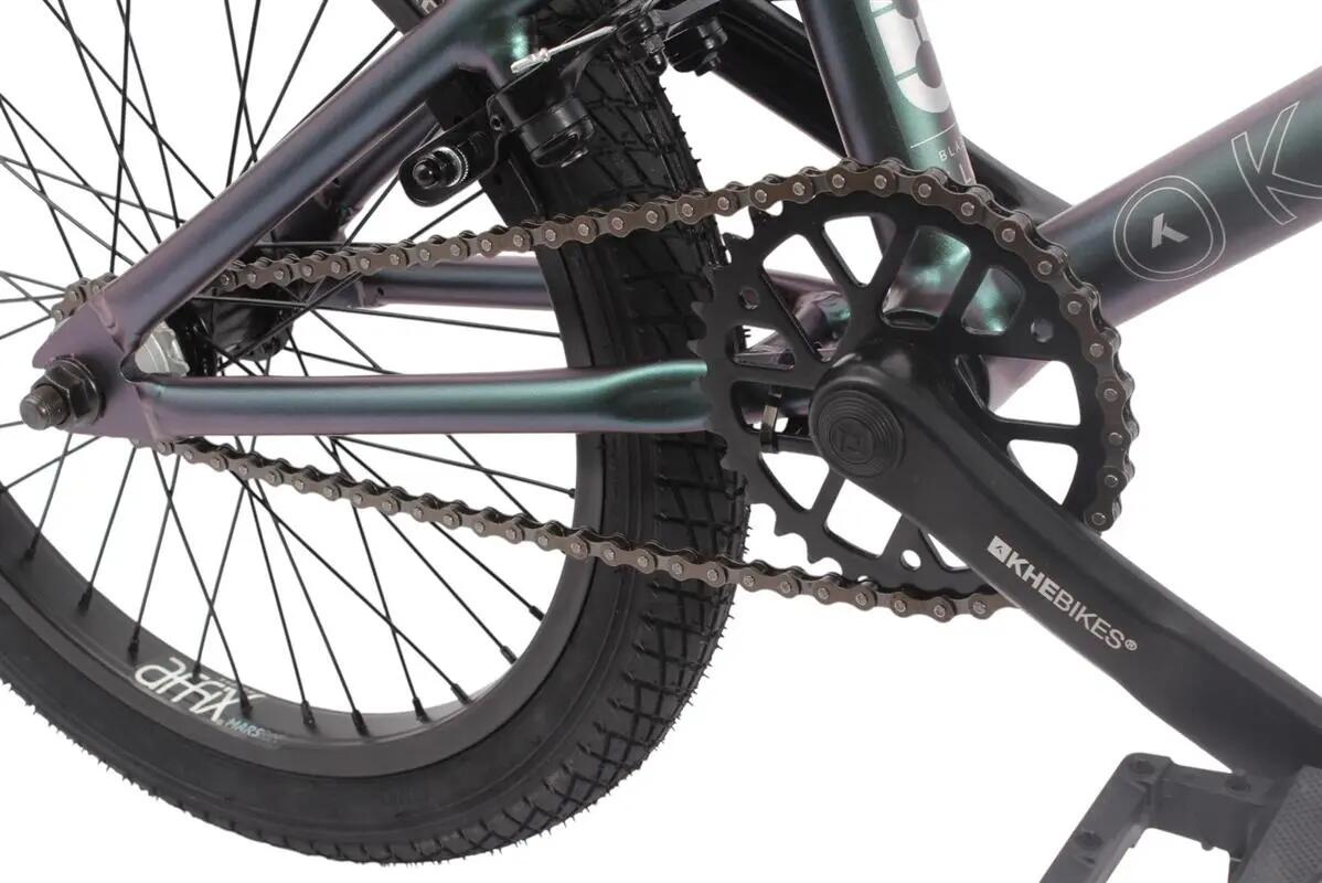 BMX dětské alu BLAZE AL zelené 18" 9,3kg lehké odolné kolo 9/14