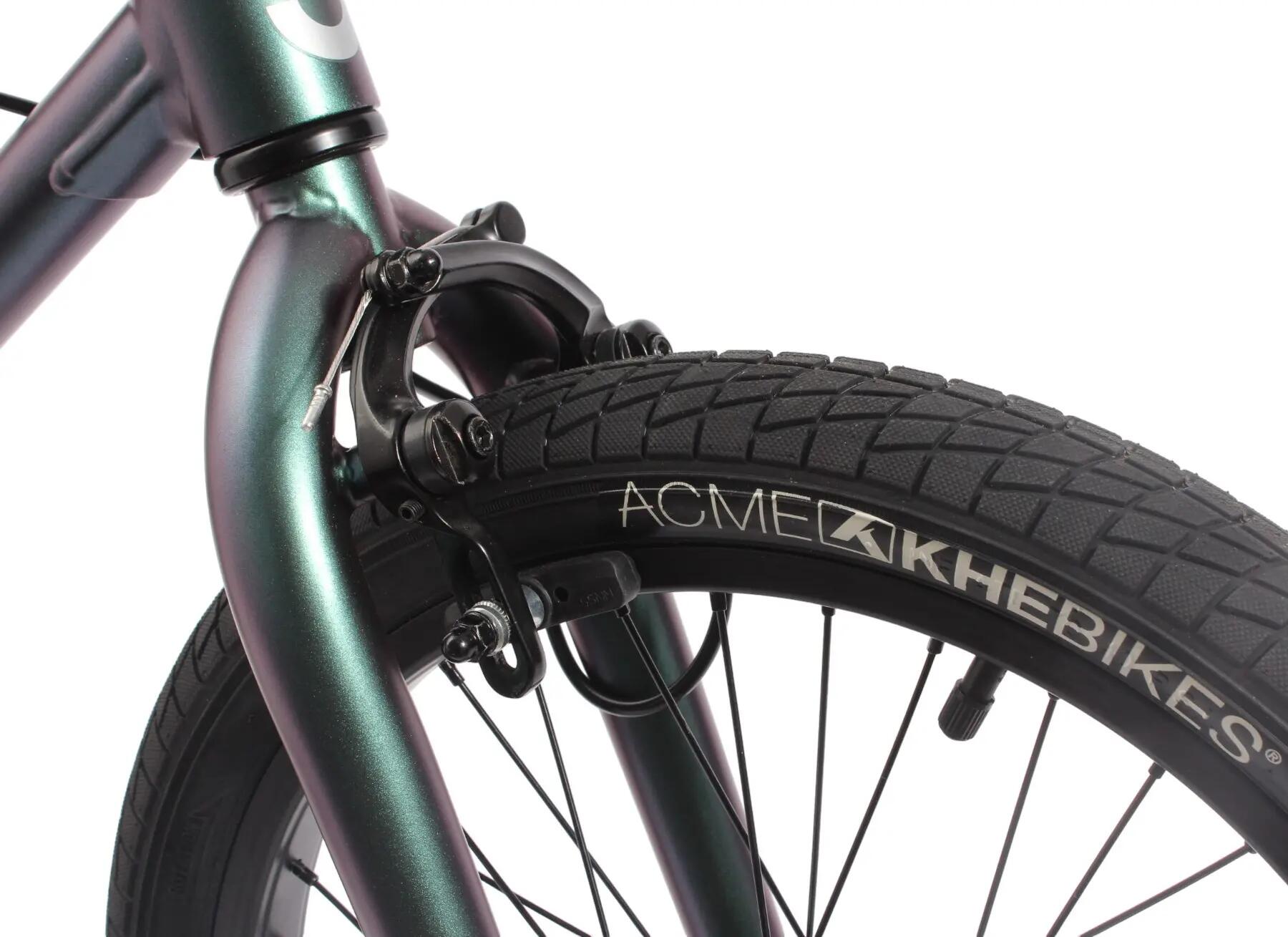 BMX dětské alu BLAZE AL zelené 18" 9,3kg lehké odolné kolo 7/14