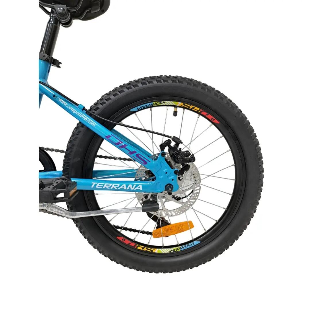 Dhs Terrana 2023B kinderfiets, model 2026 – 20 inch, blauw-paars 5/7