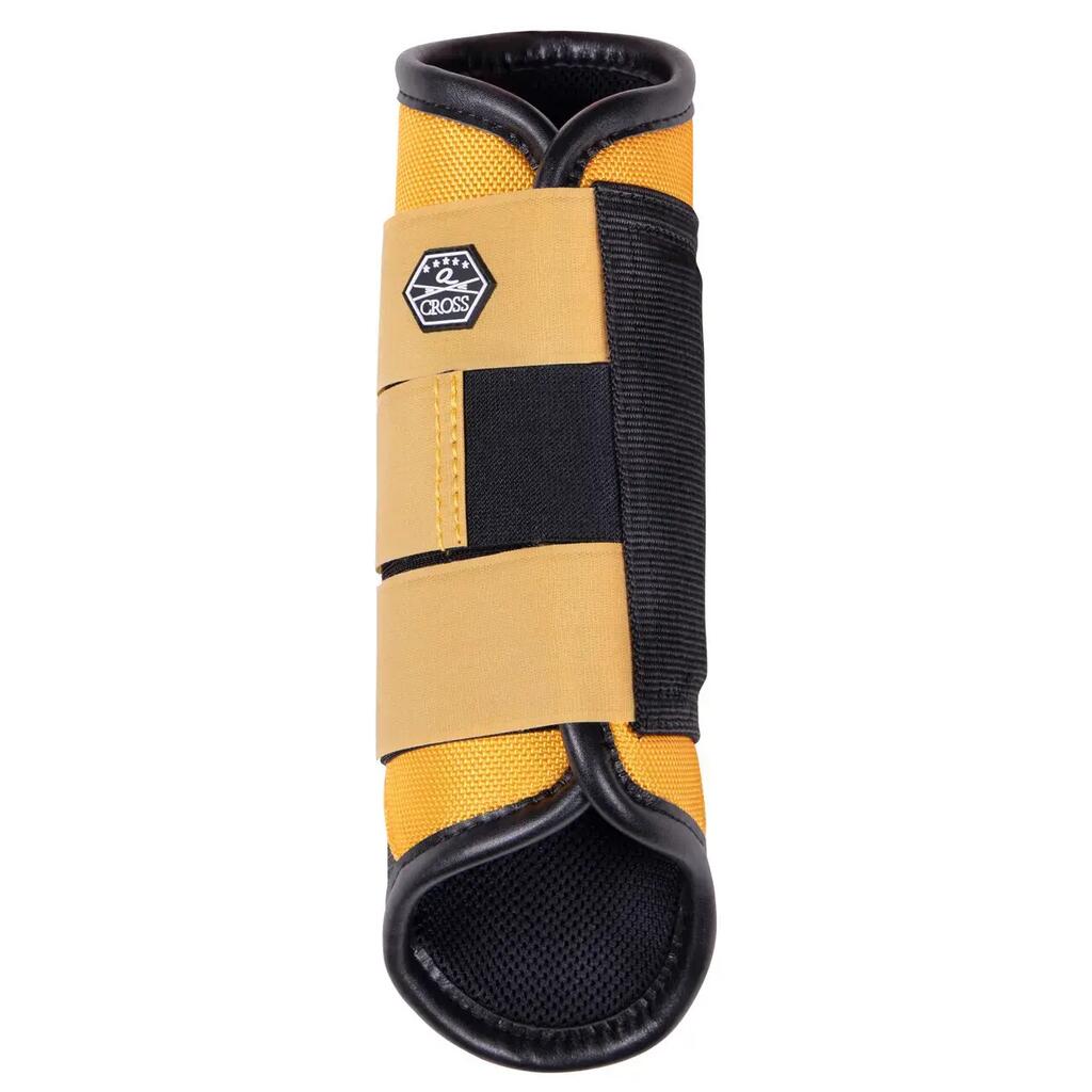 Rear cross-country horse boots, closed QHP Technical