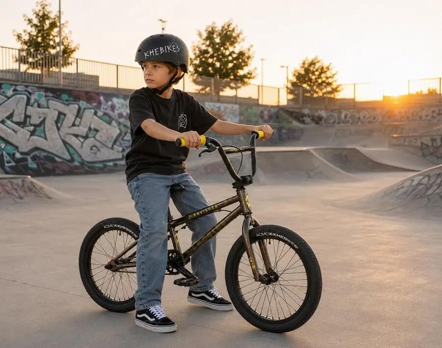 Dětské BMX KHE RAVISHER LL 18" hliníkové Freecoaster 8,8 kg 3/15