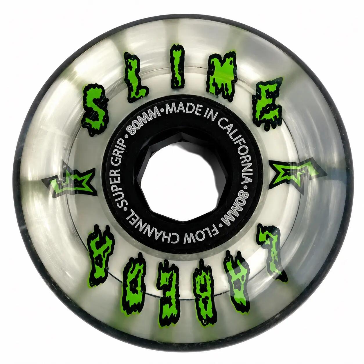 LABEDA Slime 80MM X-SOFT Negru - 1 buc roți de interior pentru role inline