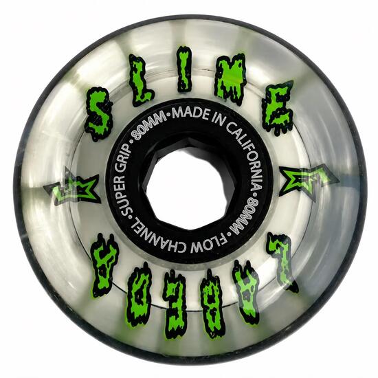 LABEDA Slime 80MM X-SOFT Białe - 1 szt. kółka halowe do łyżew rolkowych