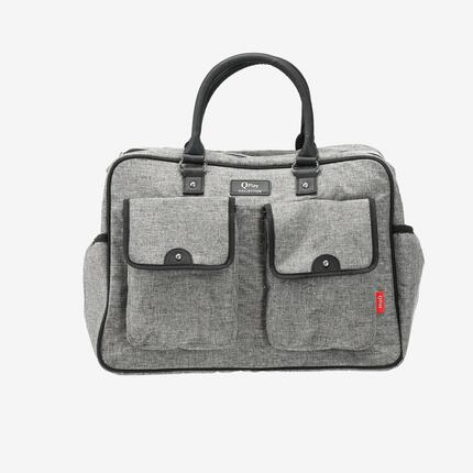 Wickeltaschen Set - Mit Fächern - Inklusive Wickelunterlage - Schwarz