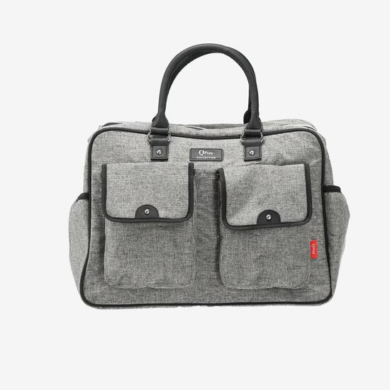 Wickeltaschen Set - Mit Fächern - Inklusive Wickelunterlage - Schwarz