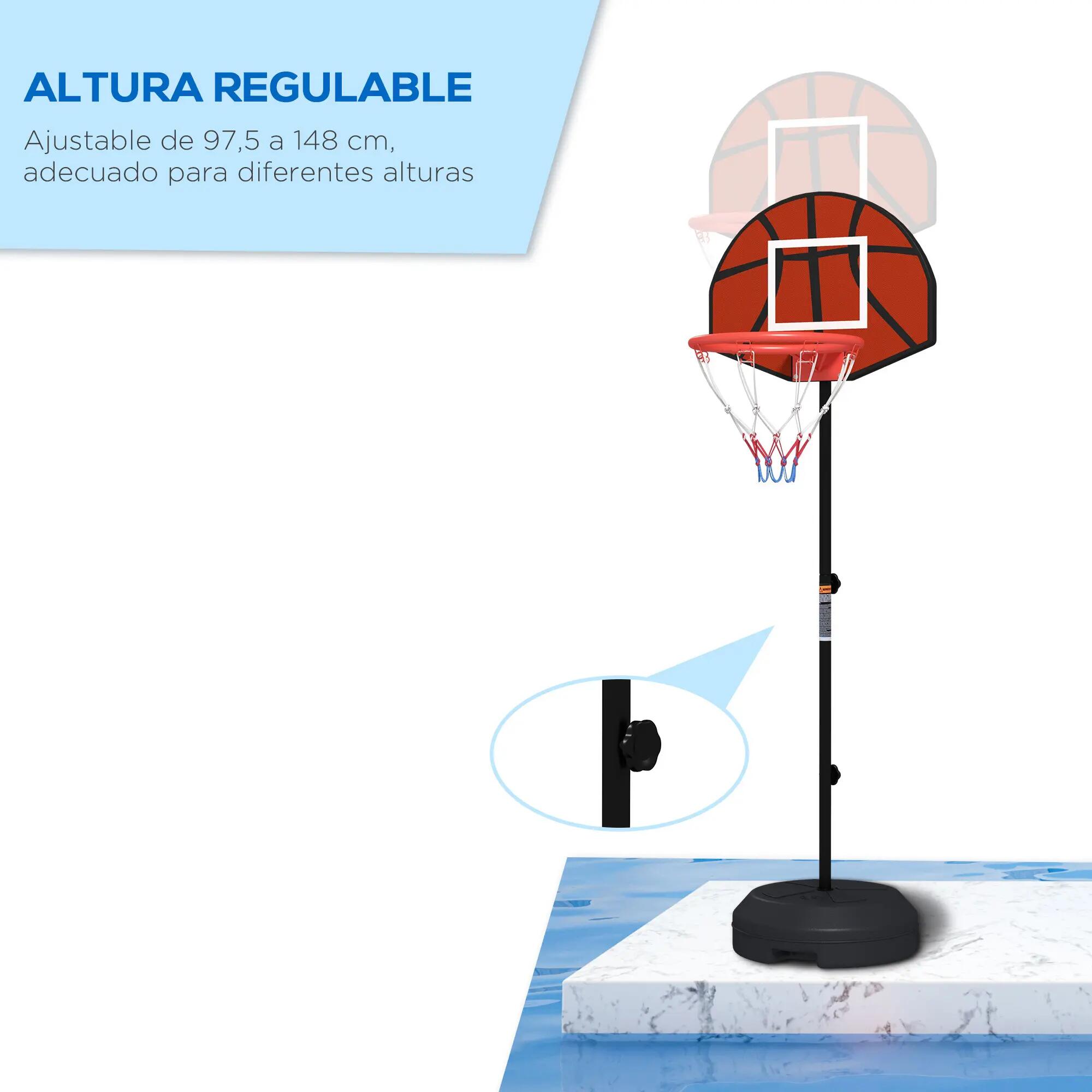 Panier de basket réglable avec cible magnétique et fléchettes, base rechargeable 7/9