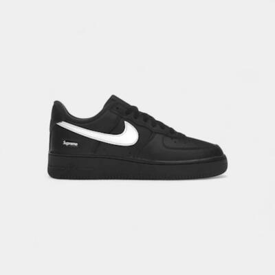Nike air force 1 low supreme black white