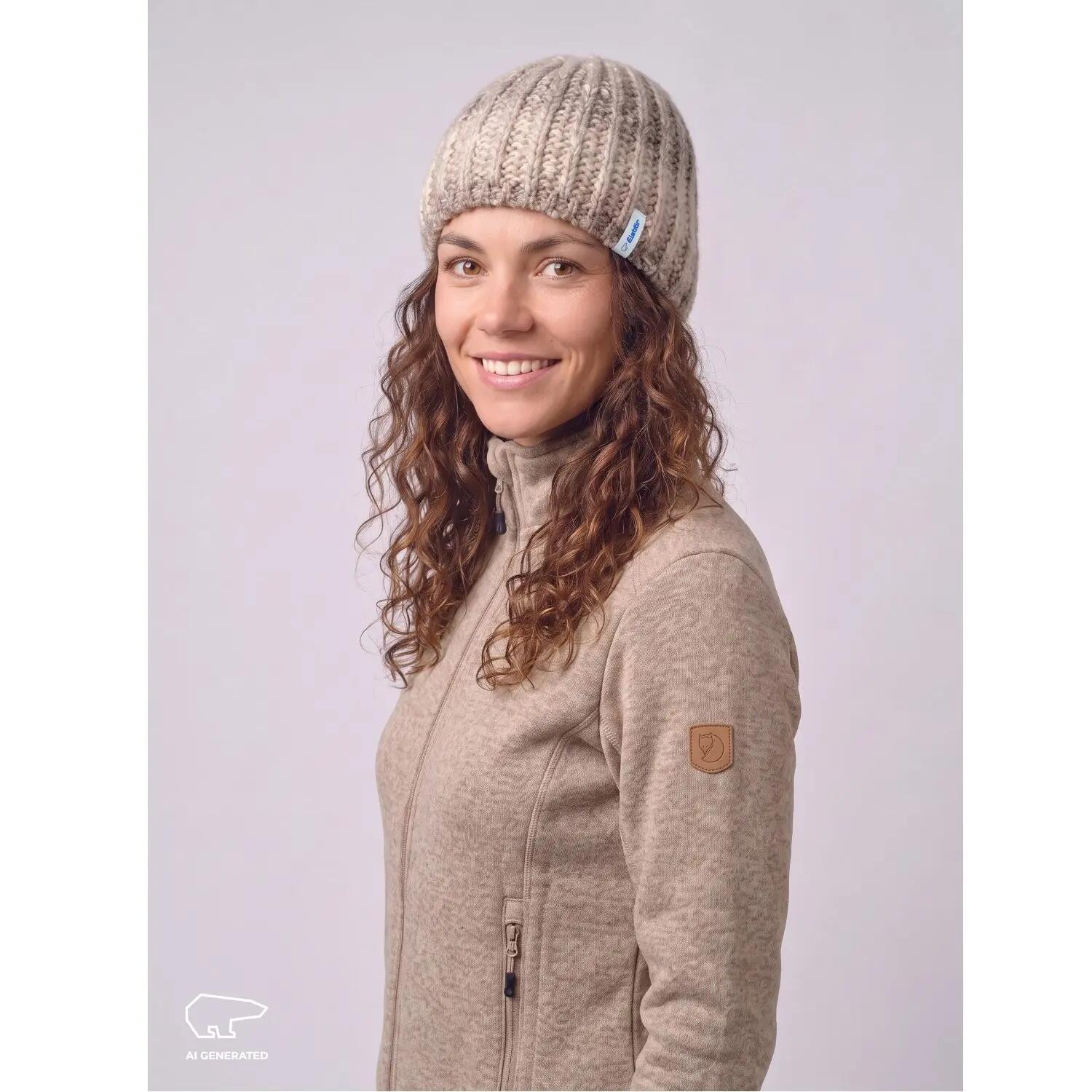 Eisbär Strickmütze aus Bio-Baumwolle für Damen 4/7