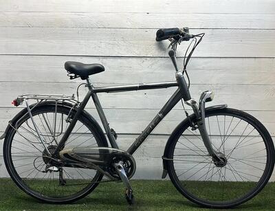 Gazelle stadsfiets bike, metal/grijs