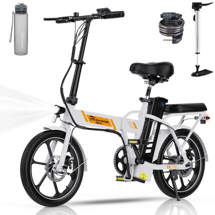 Vélo électrique pliant 16" 250W 13Ah 25 km/h EK5 compact urbain