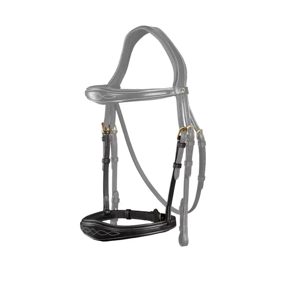 Anatomical horse noseband without chin strap Dy'on