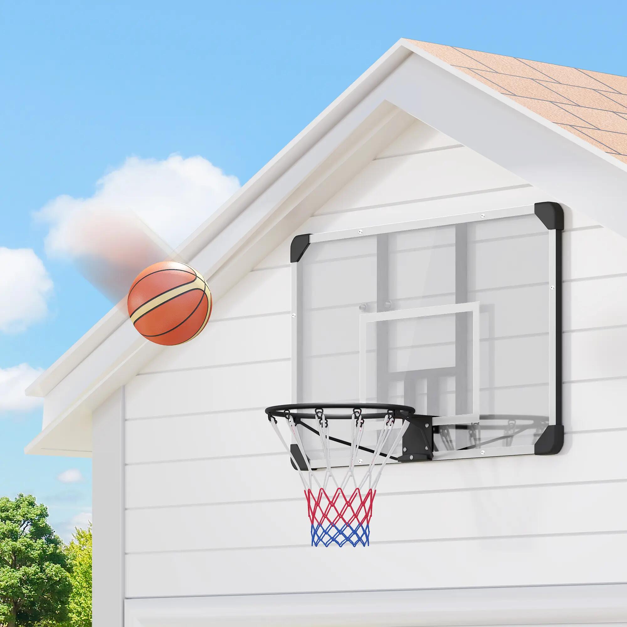 Panier de basket-ball, panneau incassable, hauteur réglable, utilisation 8/9