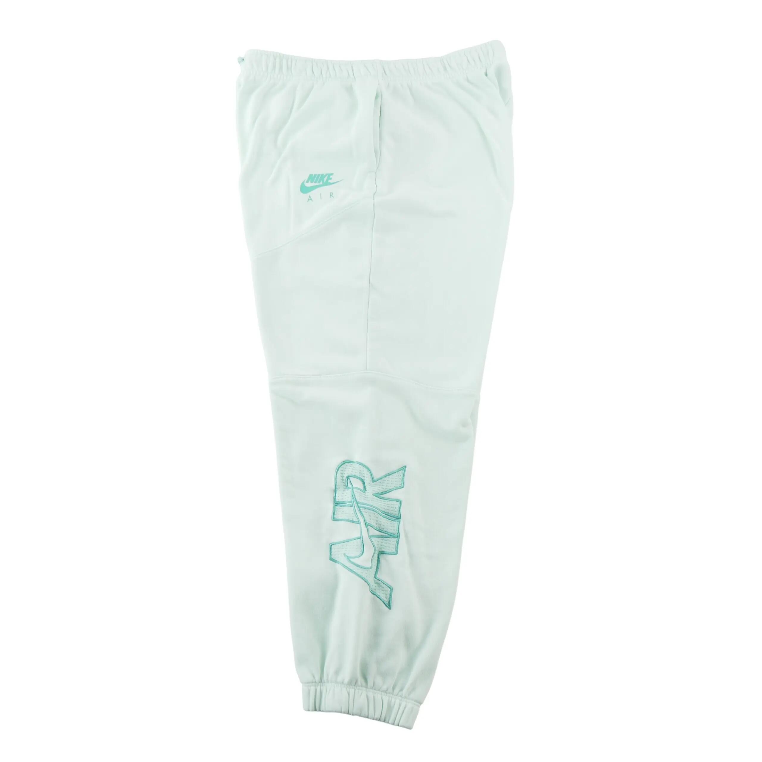 Dames jogging Air Fleece Trousers blauw 3/8
