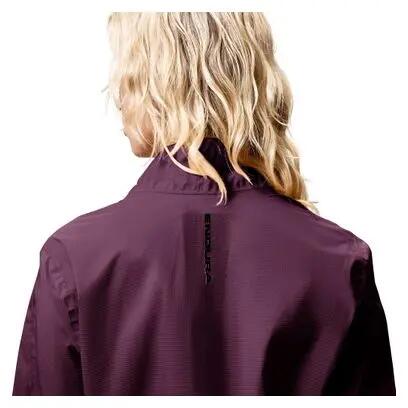 Veste Imperméable Endura AllTrack Race Cape  Violet Femme 7/7