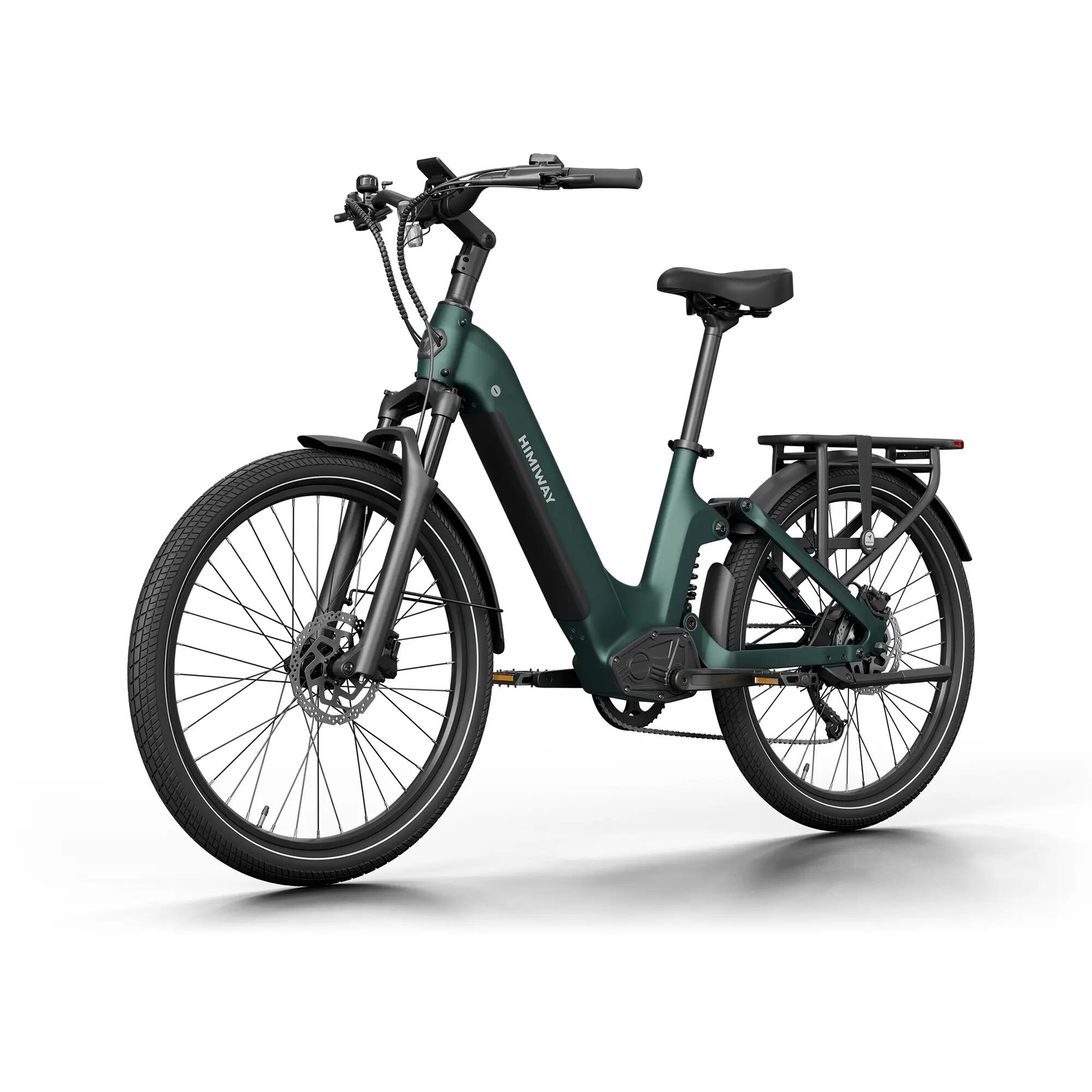 A7 Bicicleta eléctrica urbana con doble suspensión 48V 15Ah 70Nm 200kg 3/3