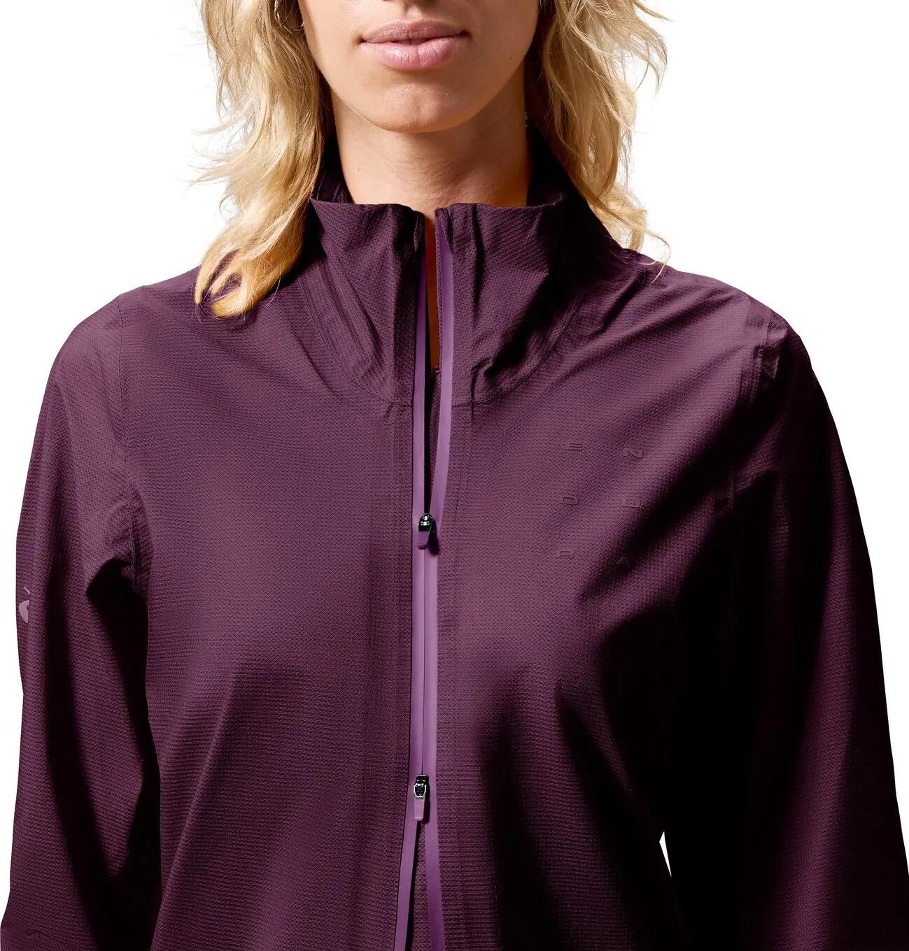 Veste Imperméable Endura AllTrack Race Cape  Violet Femme 6/7