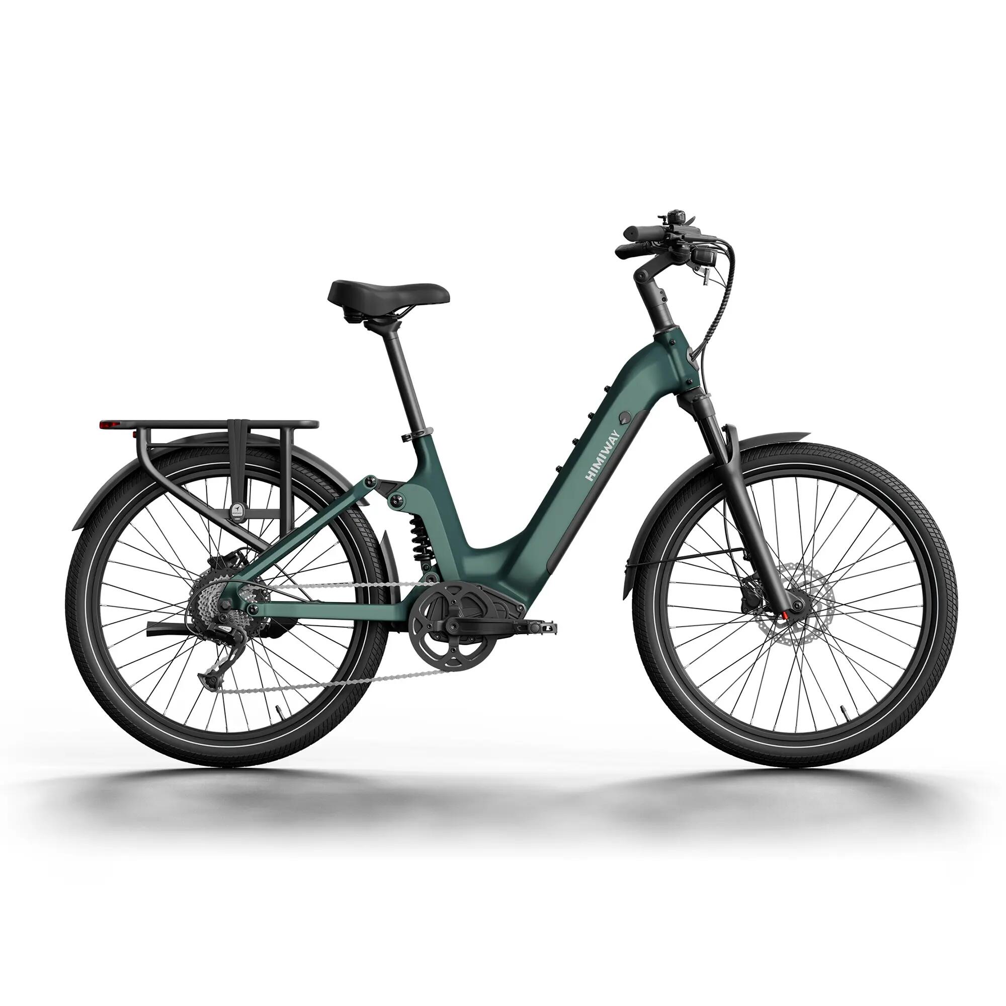 A7 Bicicleta eléctrica urbana con doble suspensión 48V 15Ah 70Nm 200kg 2/3