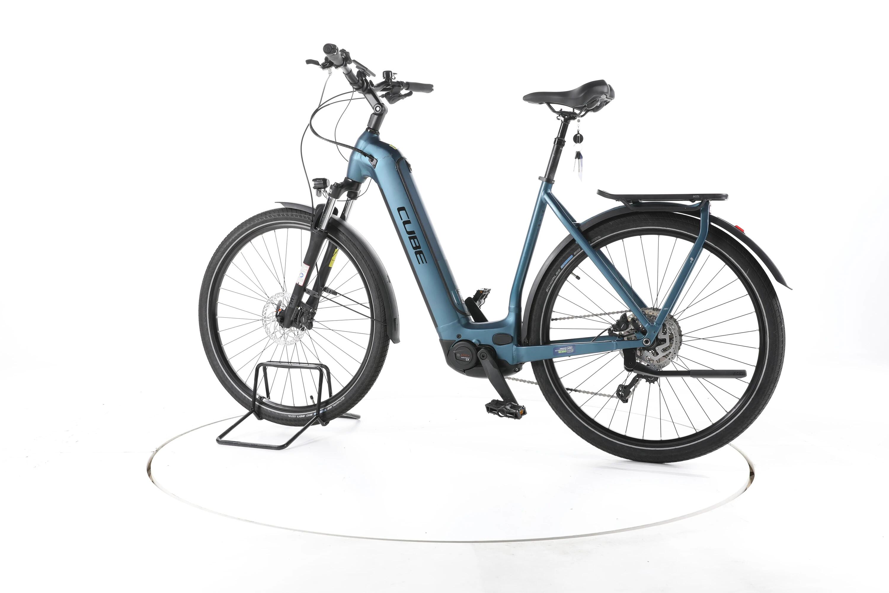 Tweedehands - Cube Kathmandu Hybrid ONE Trekking E-Bike Lage instap - Zeer goed 7/7