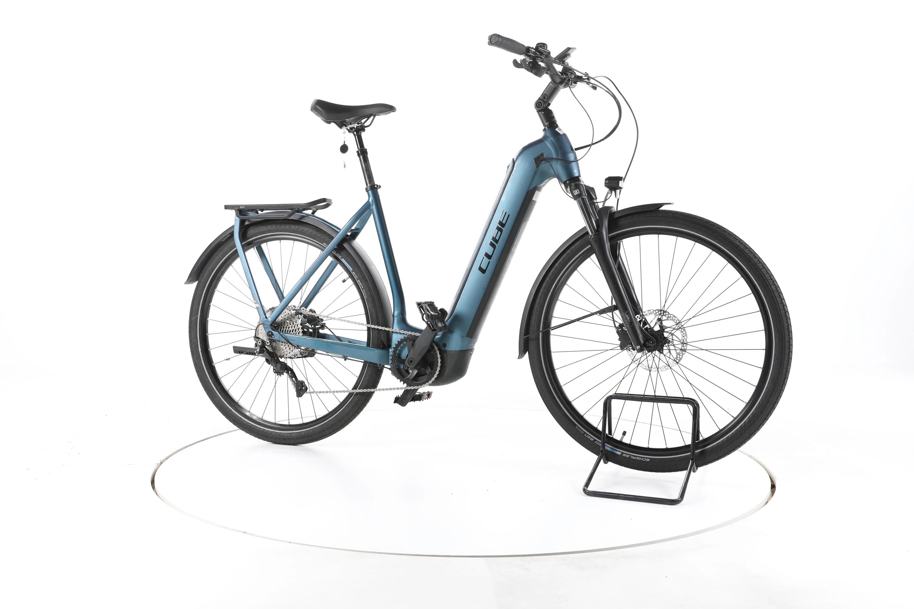 Tweedehands - Cube Kathmandu Hybrid ONE Trekking E-Bike Lage instap - Zeer goed 2/7
